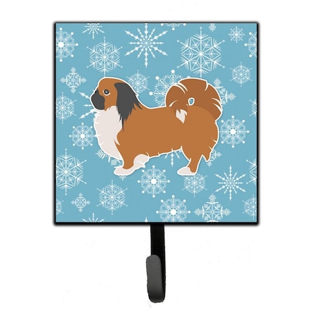 Carolines Treasures Winter Snowflake Pekingese Leash or Key Holder BB3538SH4